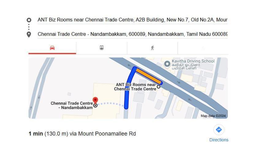 Ant Biz Rooms Near Chennai Trade Centre Екстер'єр фото
